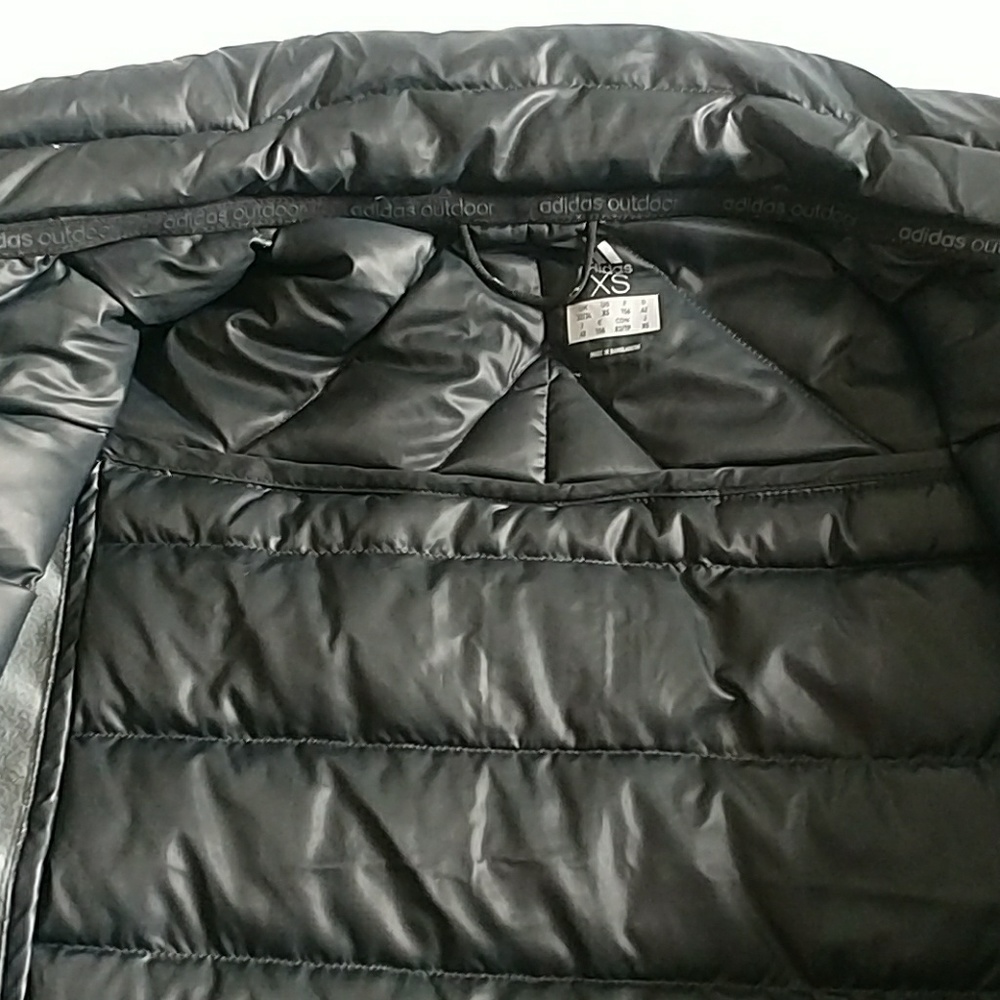 Adidas Womens Alpherr Real Down Jacket - Picture 3 of 4